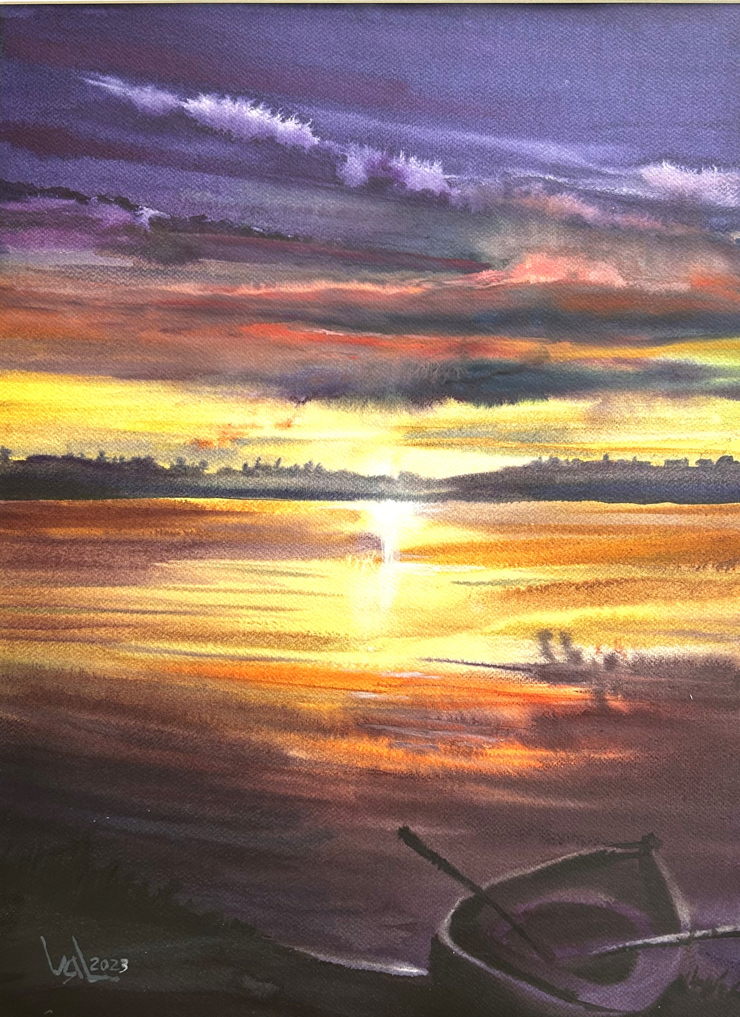 Splash of Light Before Darkness